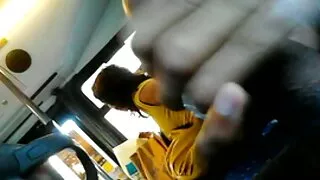 Блондинка с големи ц ...